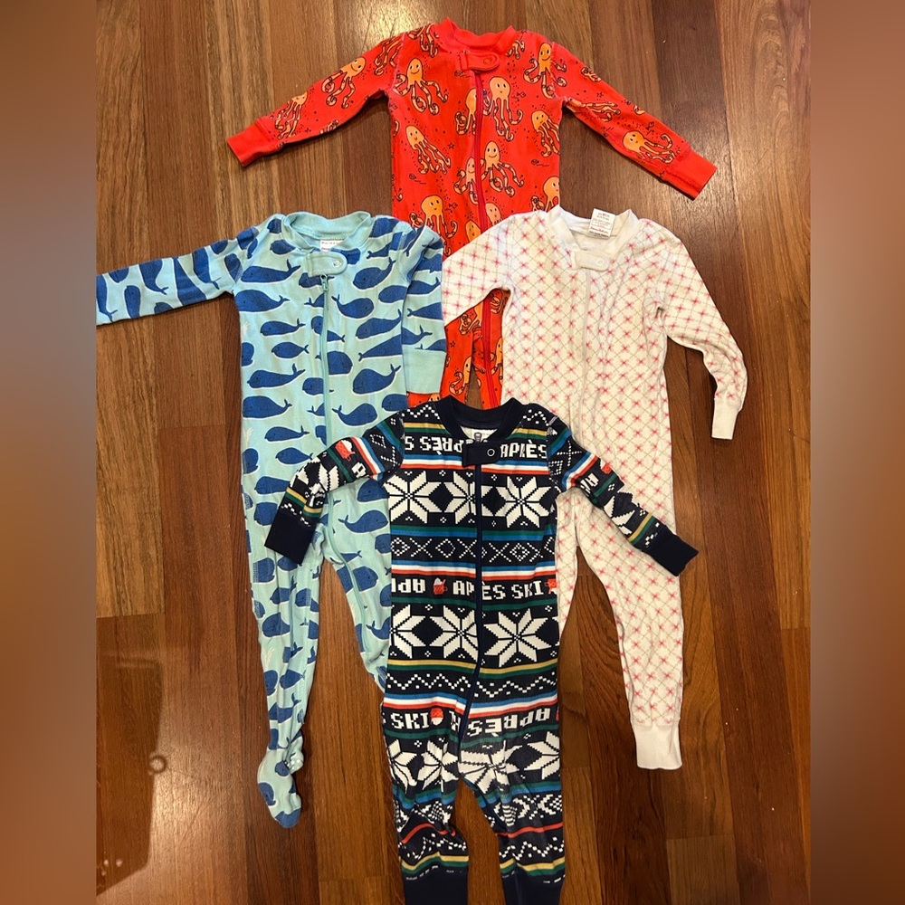 Hanna Andersson Pajama Bundle 12-18 month onesies